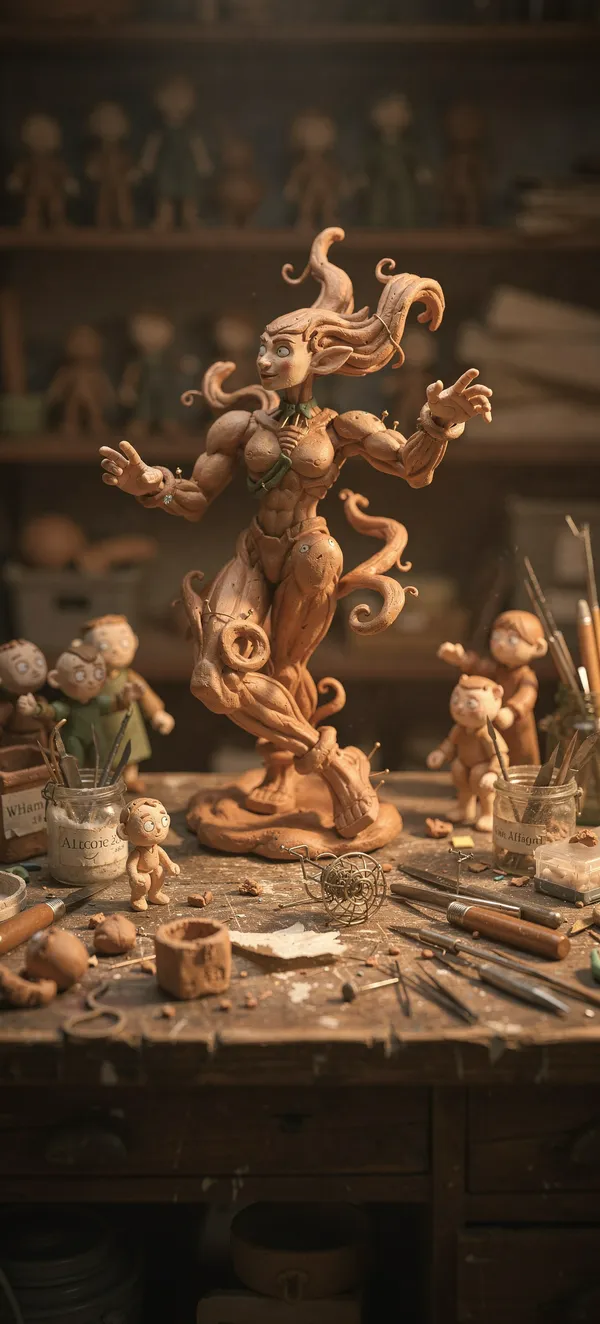 Clay Animation Studio Wallpaper