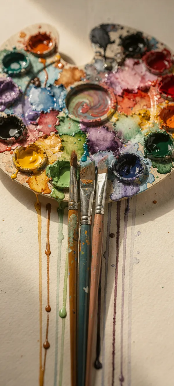 Watercolor Artist Palette