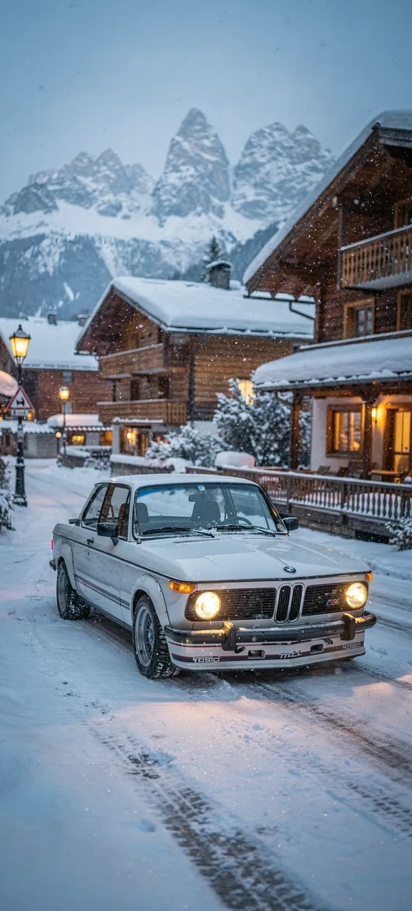 BMW 2002 Turbo Alpine Winter