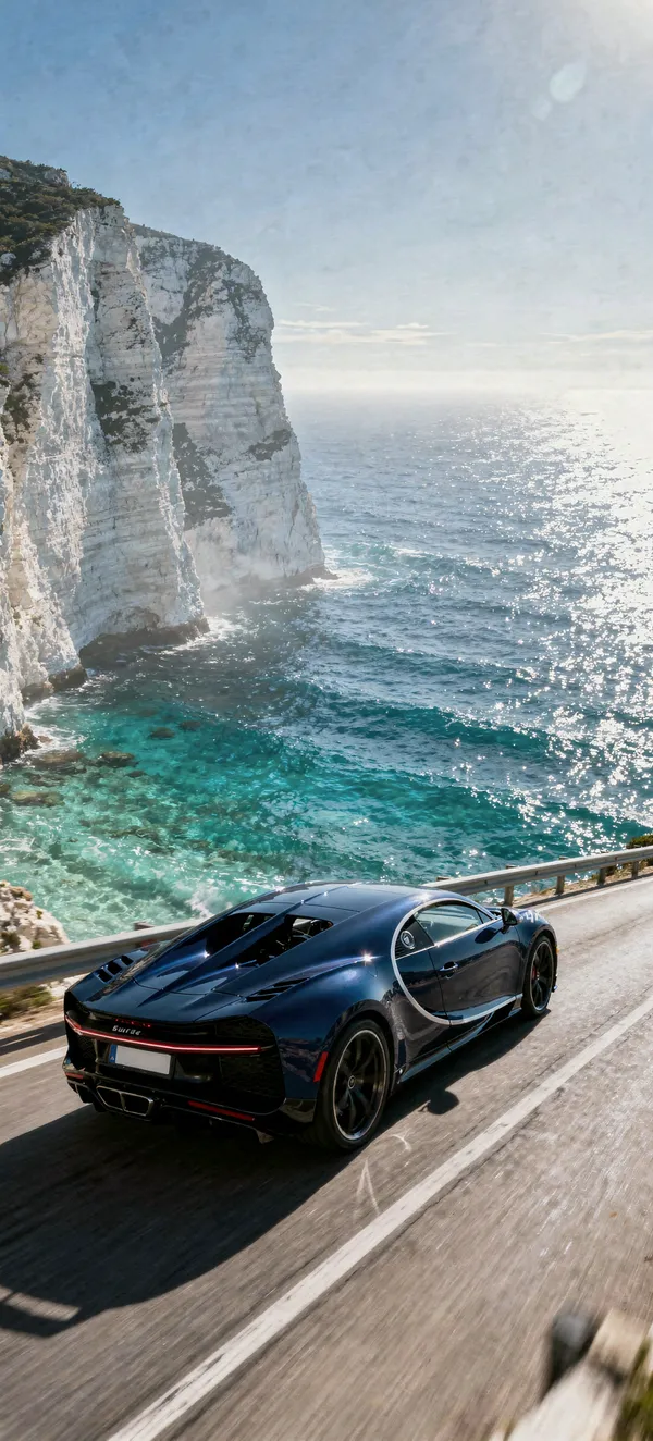 Bugatti Chiron Coastal Drive