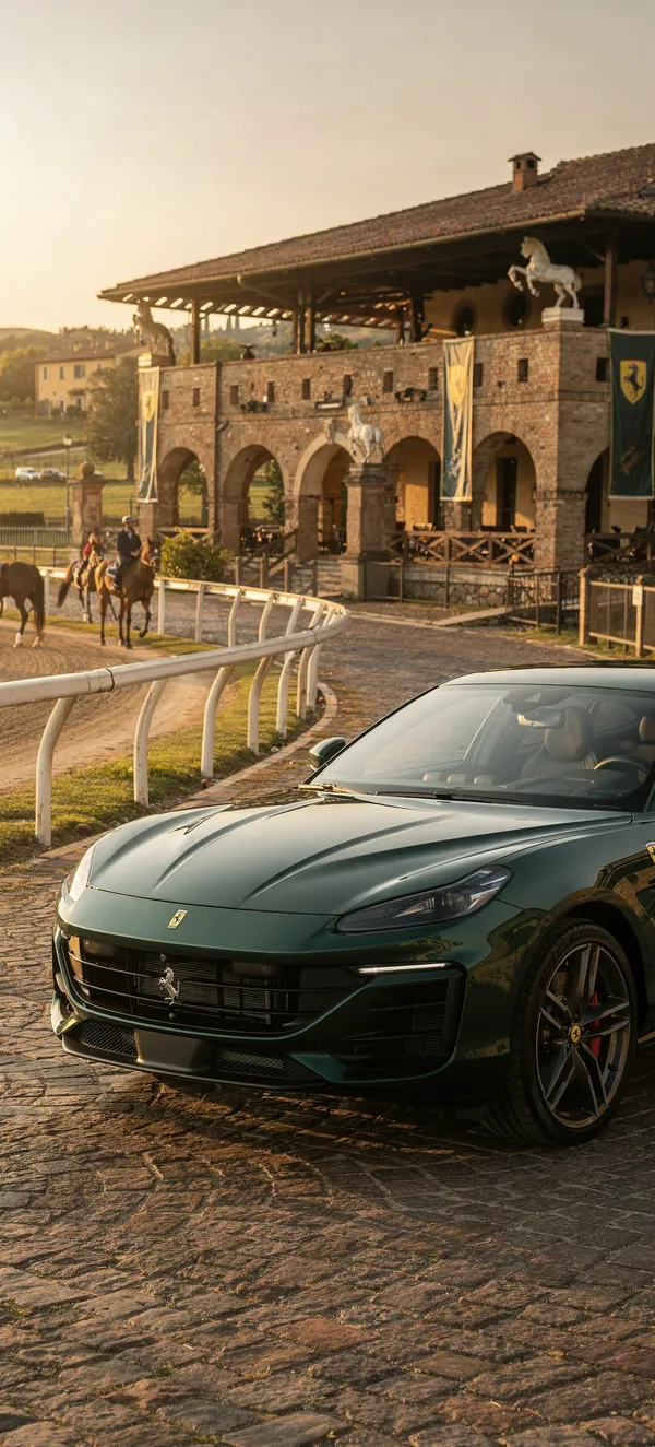 Ferrari Purosangue Verde Francese