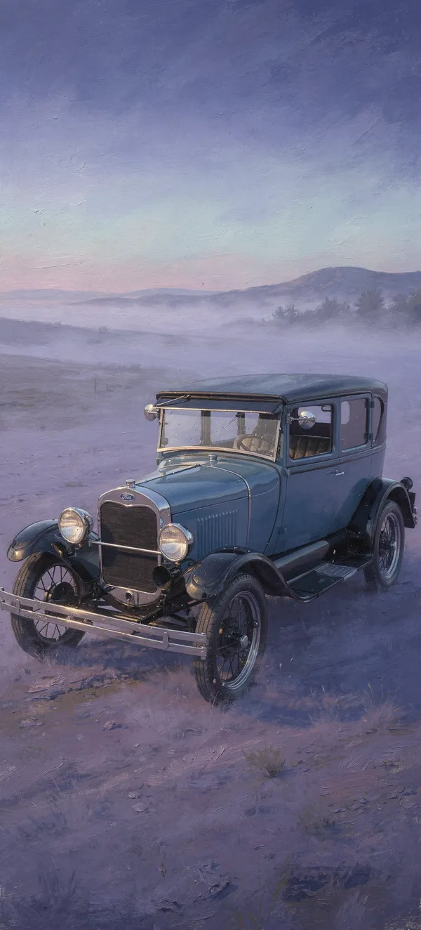 Vintage Ford Model T Twilight
