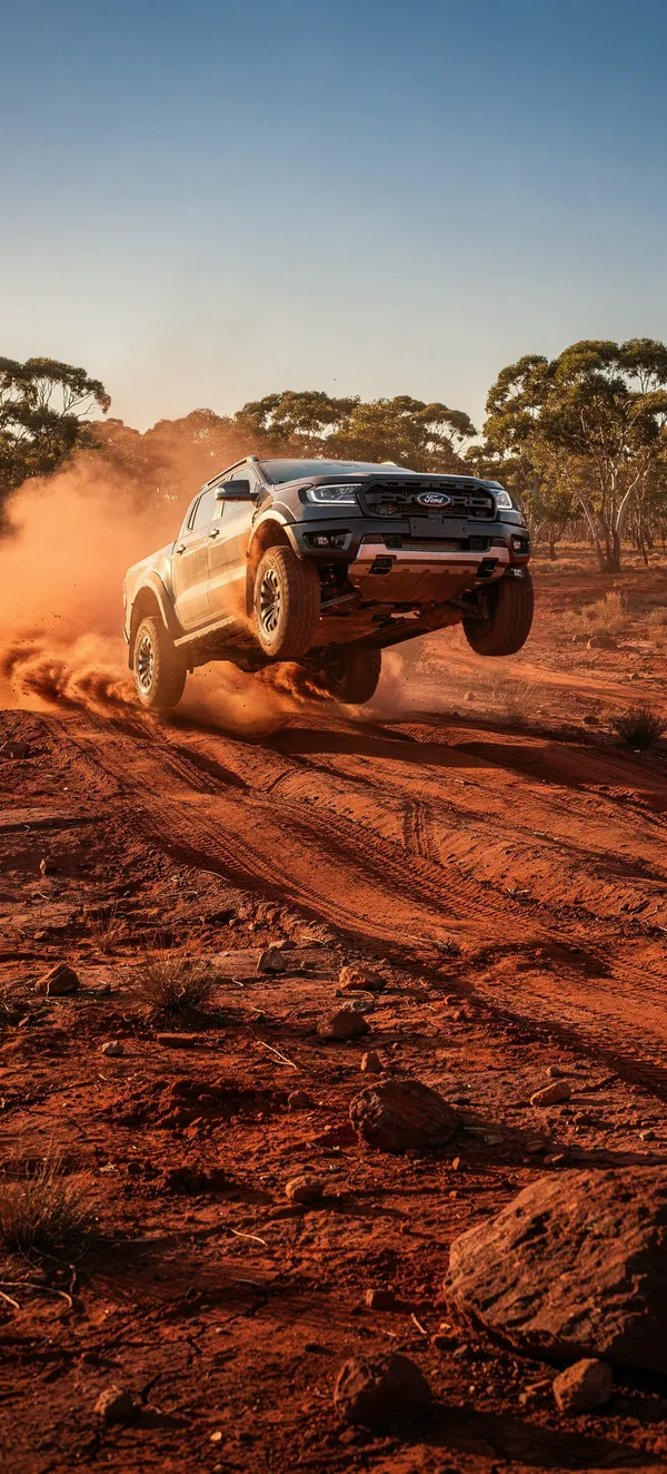 Ford Ranger Raptor Outback Jump