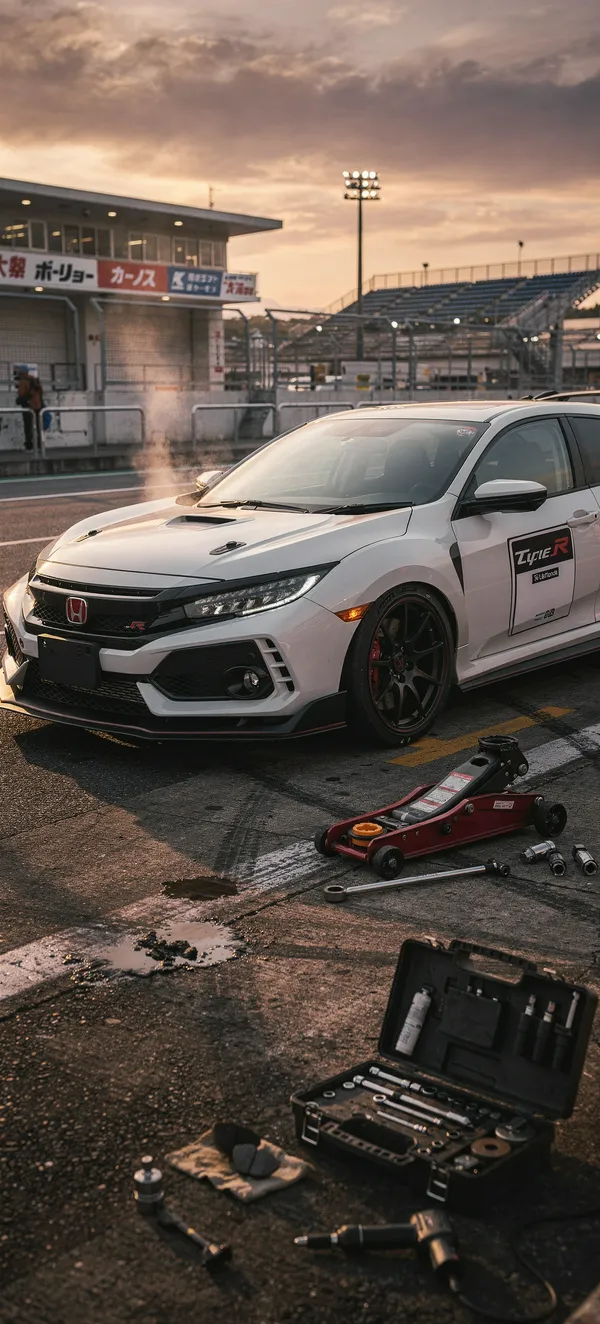 Honda Civic Type R FK8 Championship White