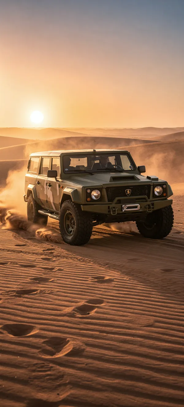 Lamborghini LM002 Desert Sunset