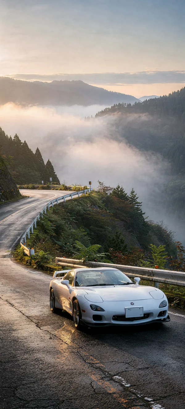 Mazda RX-7 FD Mountain Dawn