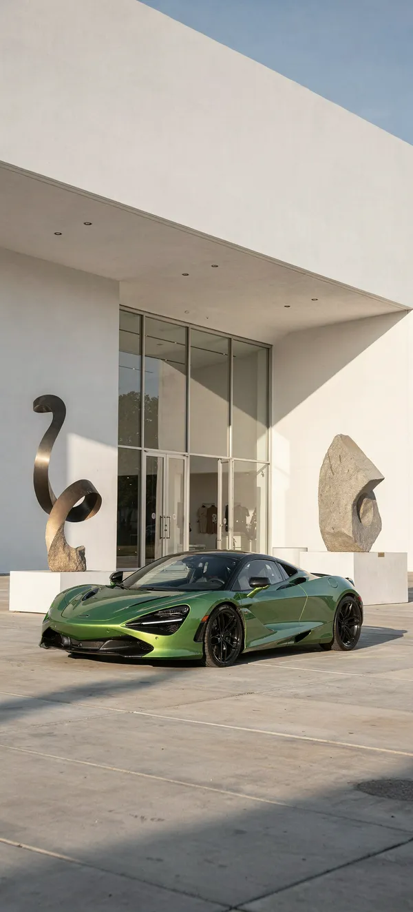 McLaren Artura Flux Green Museum