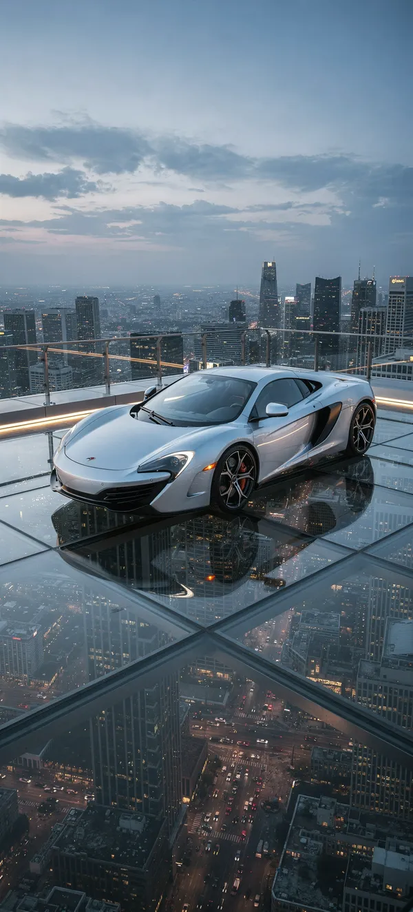 McLaren MP4-12C Skyscraper Glass Deck