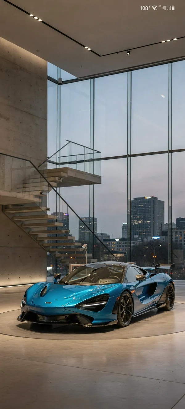 McLaren W1 Belize Blue Gallery