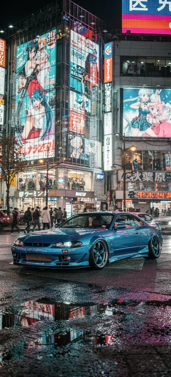 Nissan Silvia S15 Electric Blue