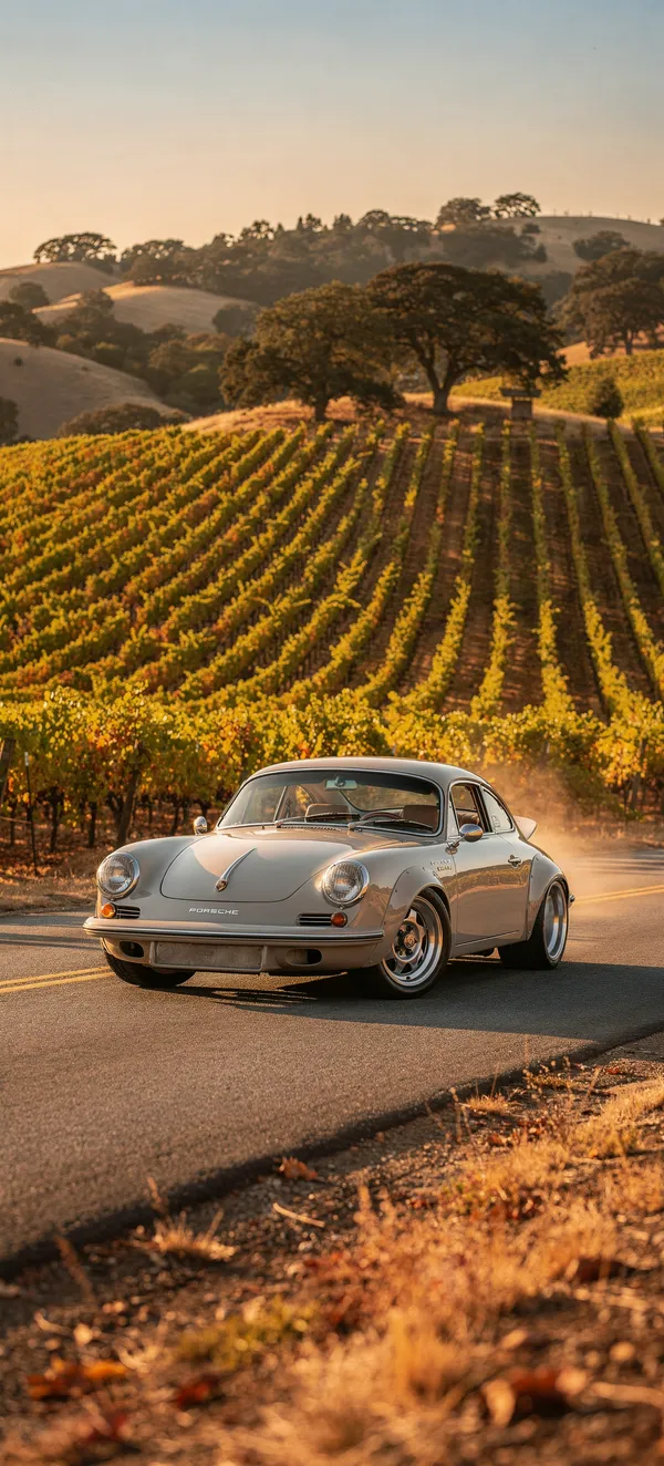 Porsche 356 Emory Outlaw in Napa Valley