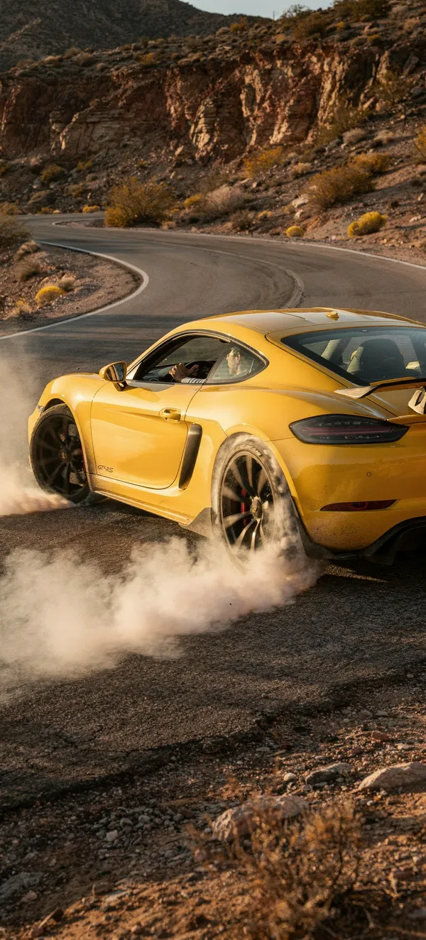 Porsche 718 Cayman GT4 RS Drift