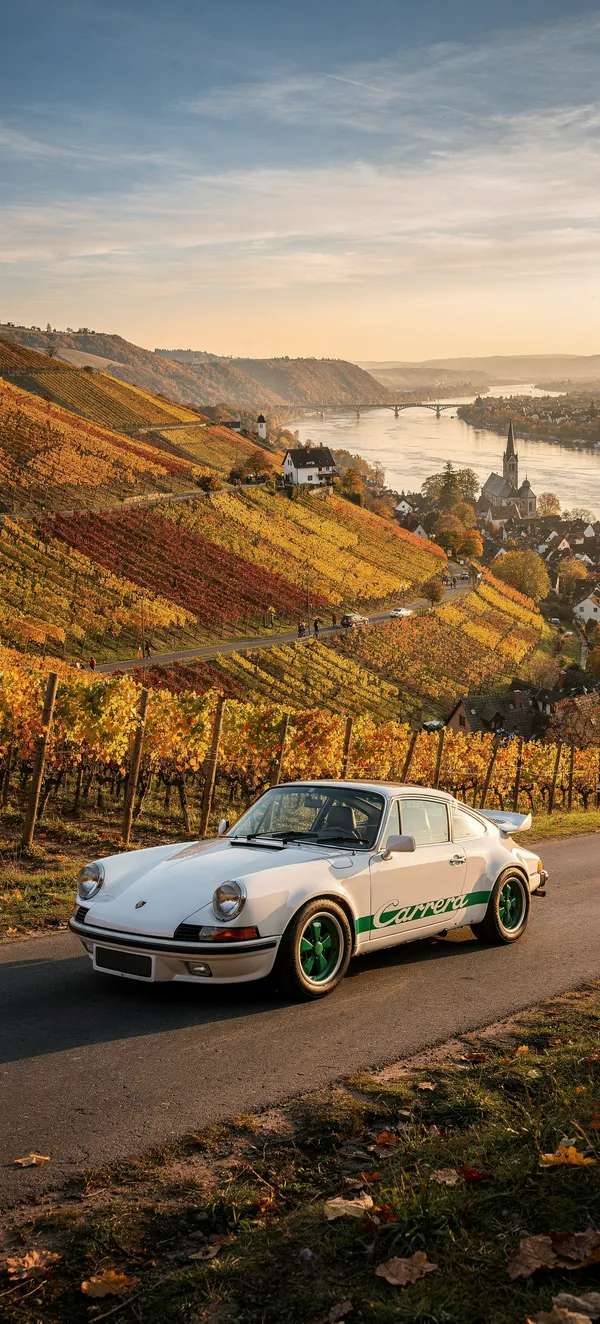 Porsche 911 Carrera RS 2.7 in Wine Country