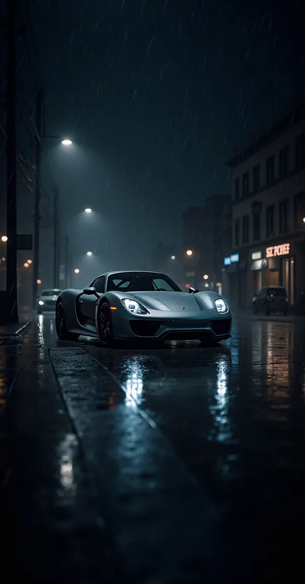 Porsche 918 Spyder Rain