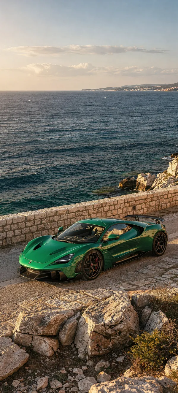 Rimac Nevera Coastal Paradise