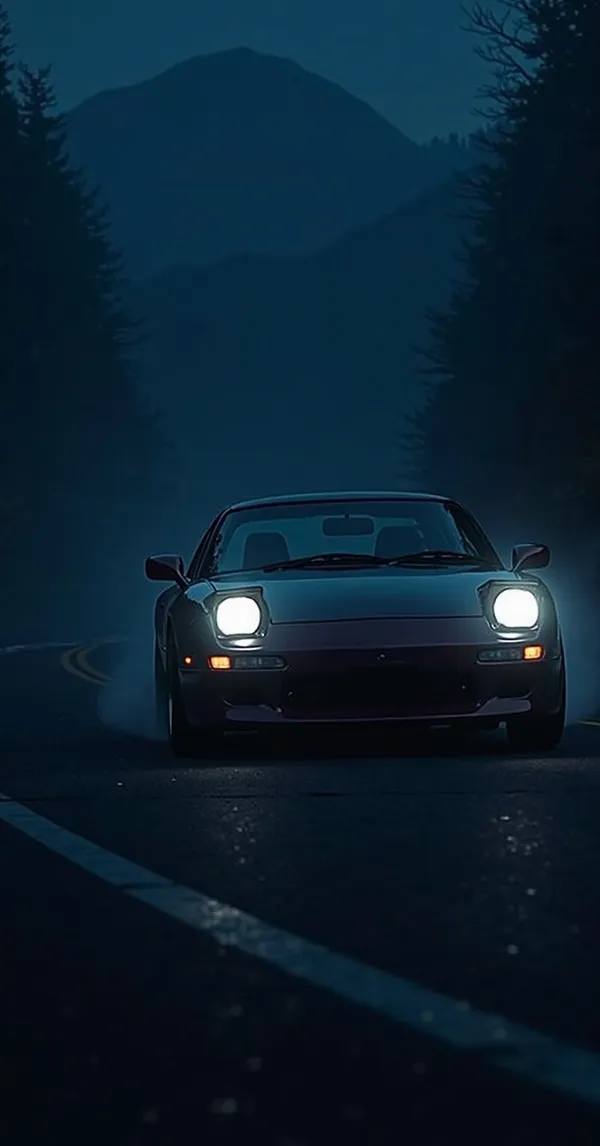 Mazda RX-7 FD3S Touge Night