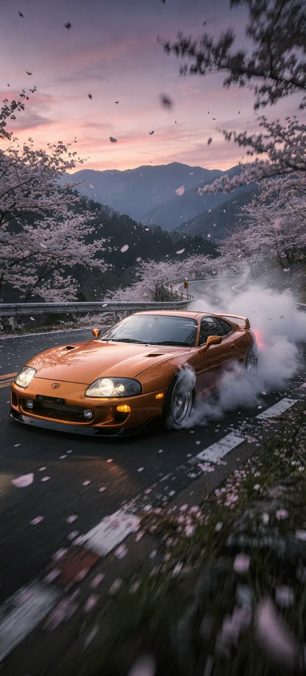 Toyota Supra MK4 Drift Wallpaper