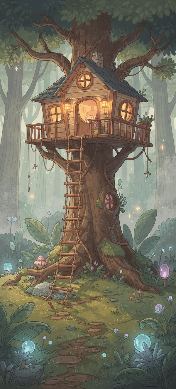 Magical Forest Treehouse