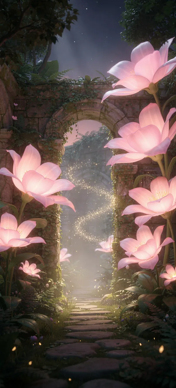 Enchanted Garden Twilight