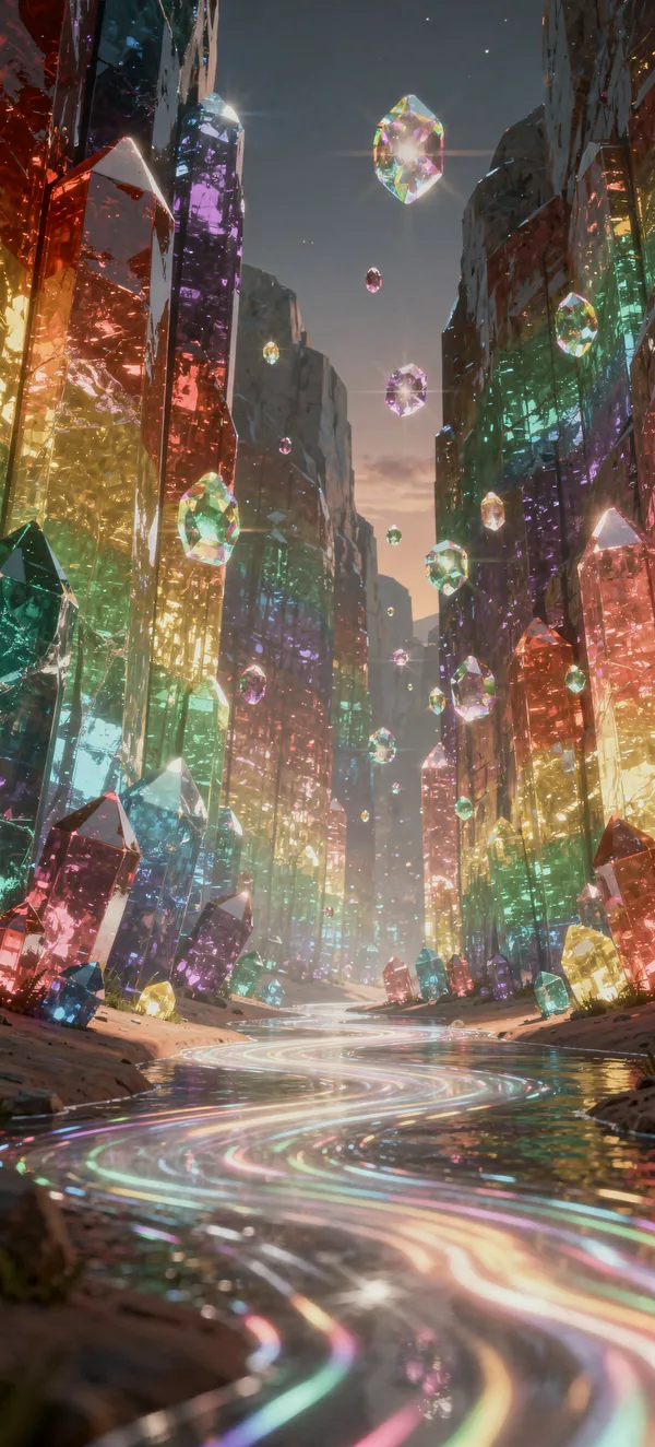 Rainbow Crystal Canyon