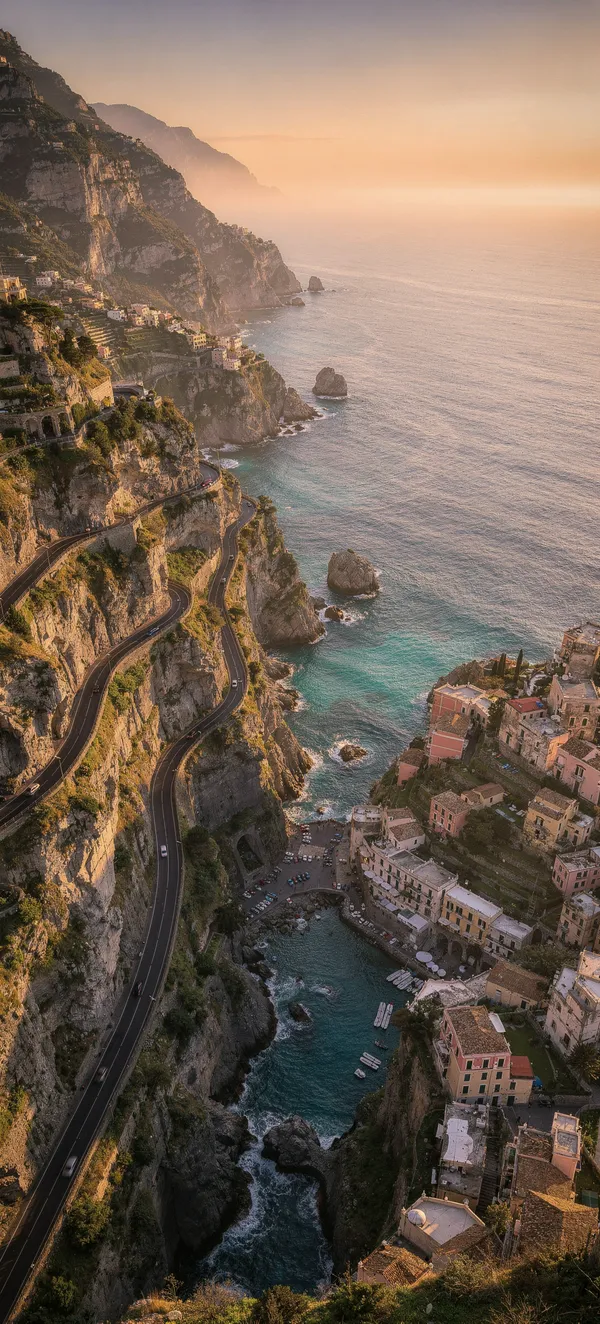 Amalfi Coast Sunset