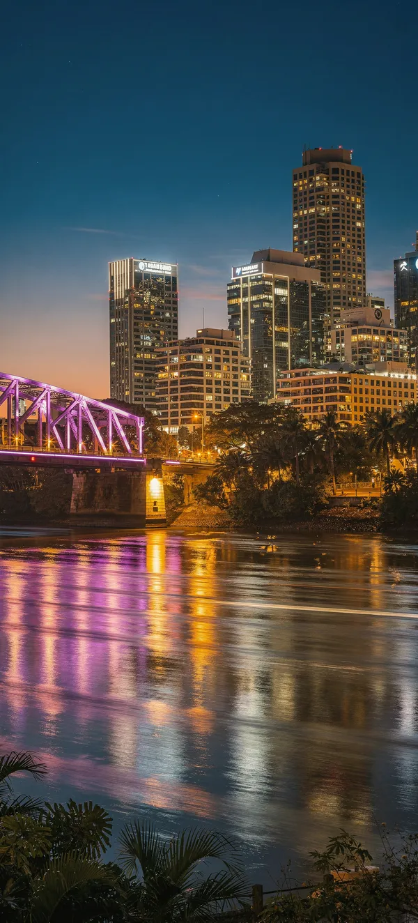 Brisbane Night Bridge