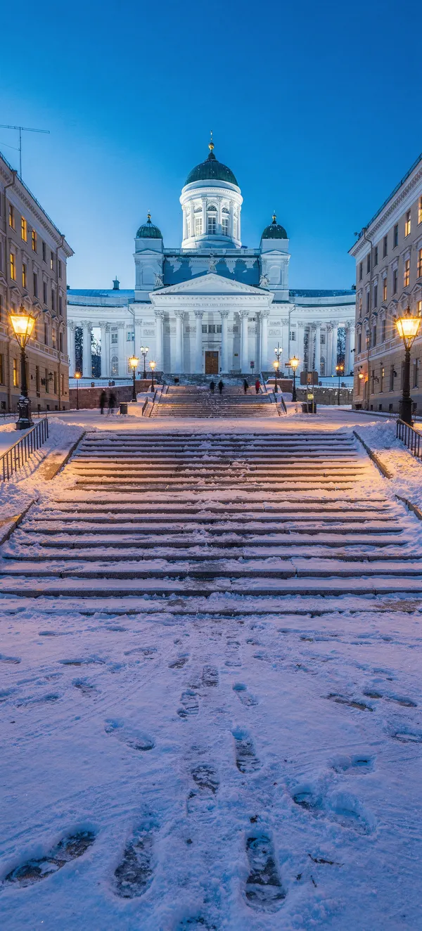 Winter Helsinki Cathedral