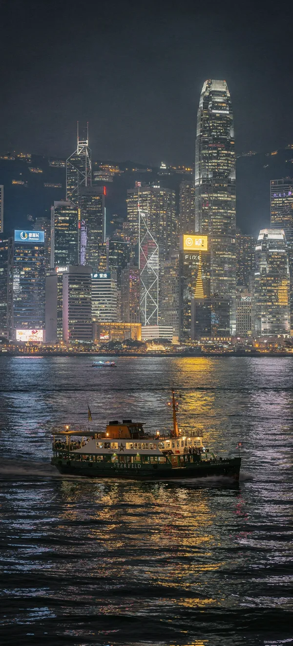Victoria Harbour Night
