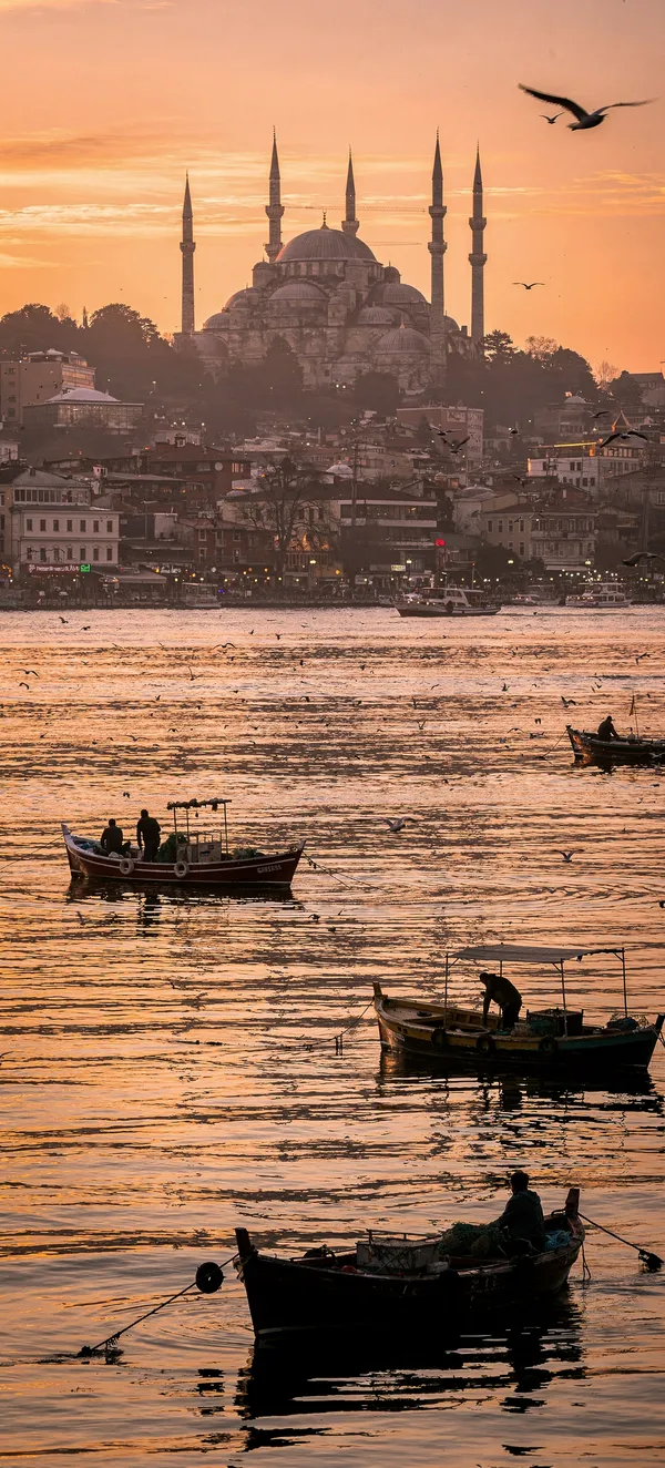 Istanbul Sunset Bosphorus