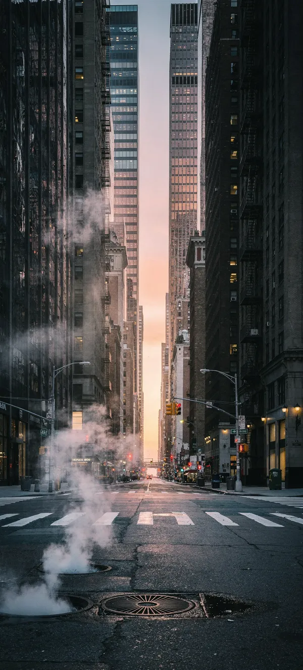 Manhattan Dawn Skyline