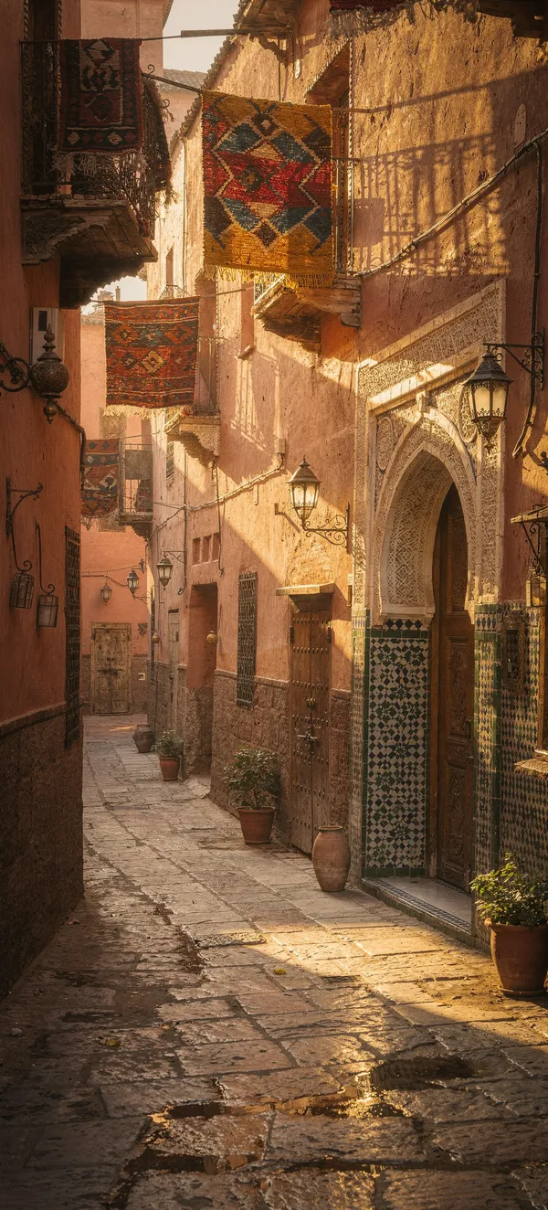 Marrakech Medina Golden Hour