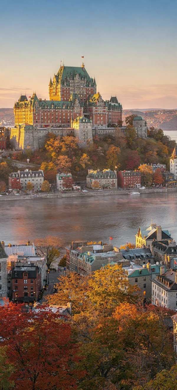 Quebec Chateau Sunrise
