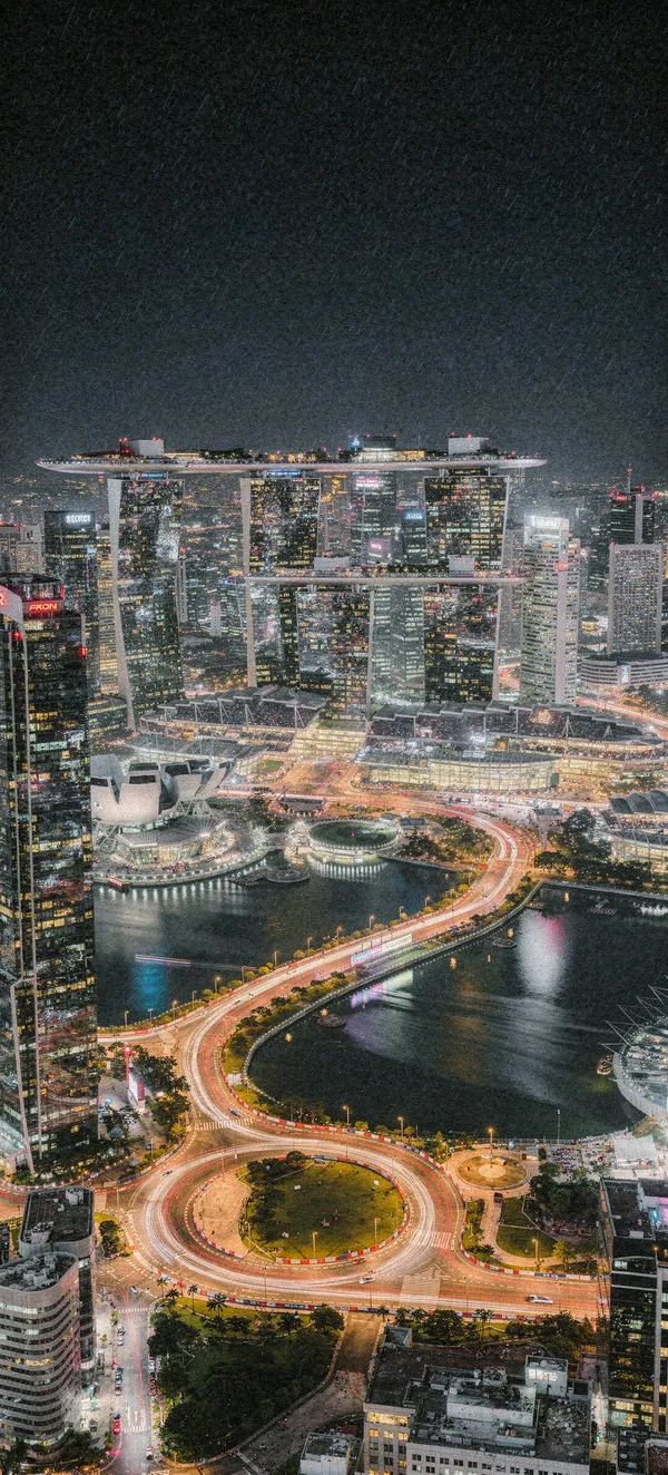 Singapore F1 Night Race — Home screen
