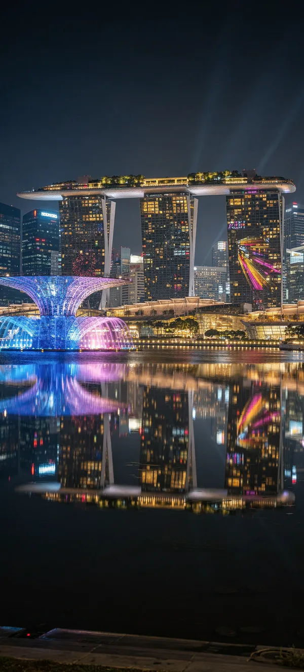 Marina Bay Night Lights
