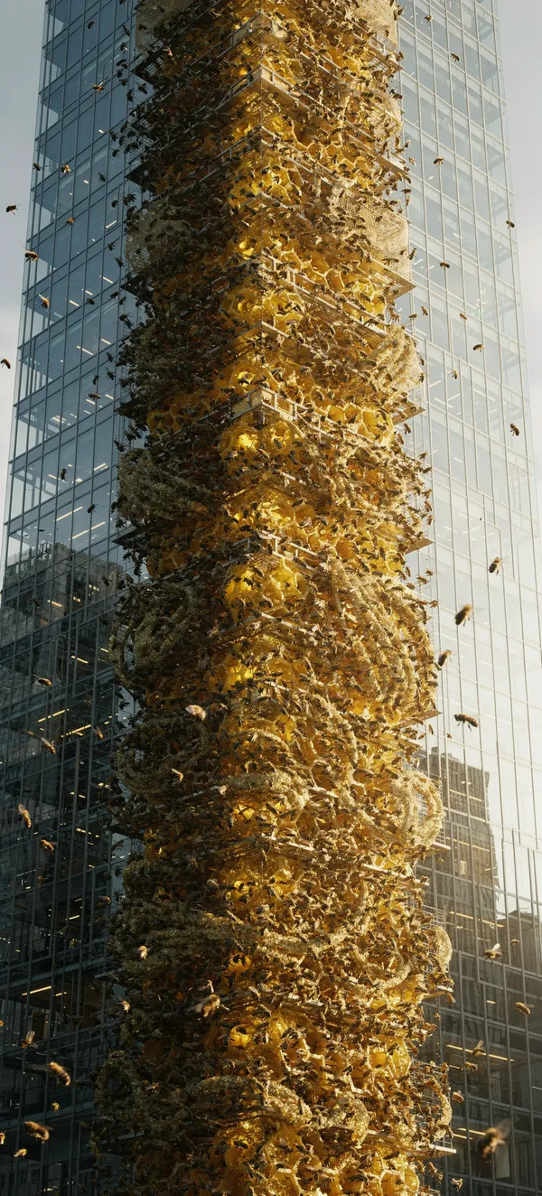 Urban Beehive Skyscraper