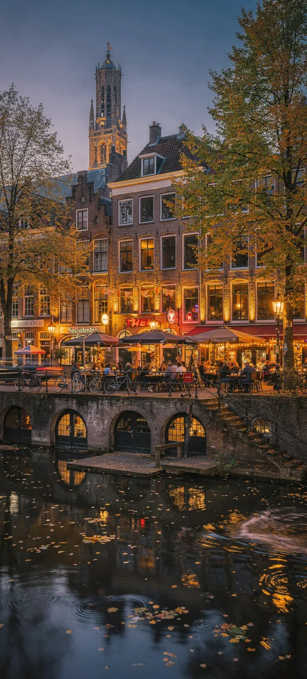 Utrecht Autumn Canal