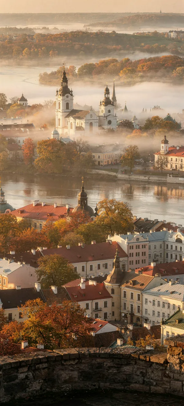 Vilnius Autumn Cityscape