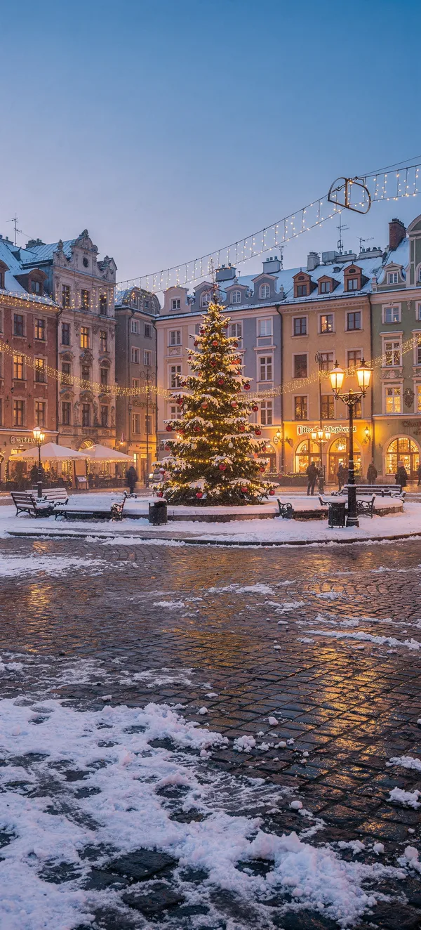 Warsaw Winter Evening