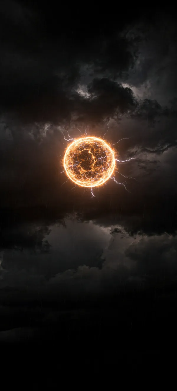 Ball Lightning Storm Sky