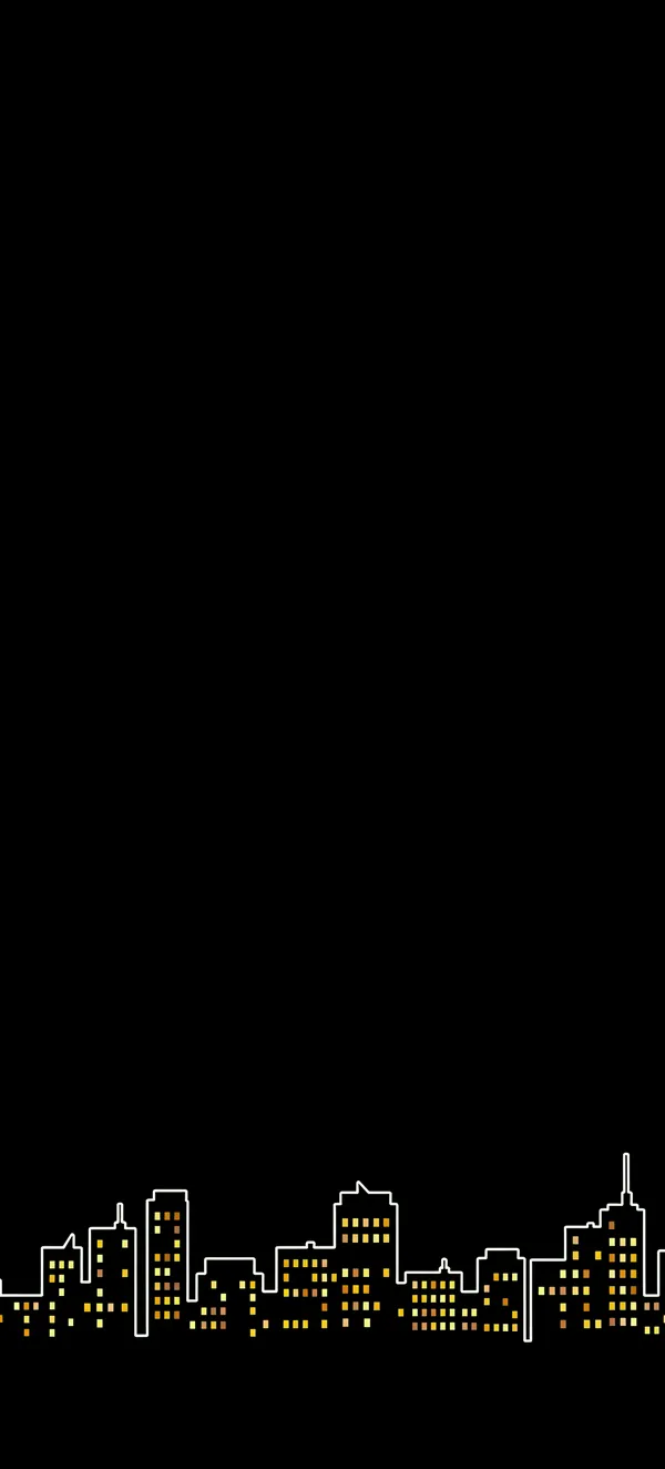 Urban Night Silhouette