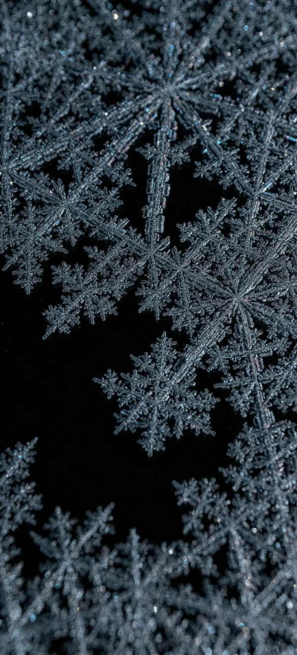 Frosty Night Crystal Macro