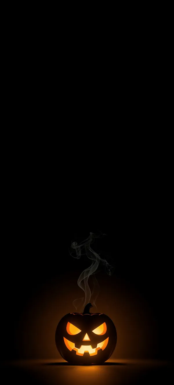 Halloween 2026 AMOLED Jack-o-Lantern