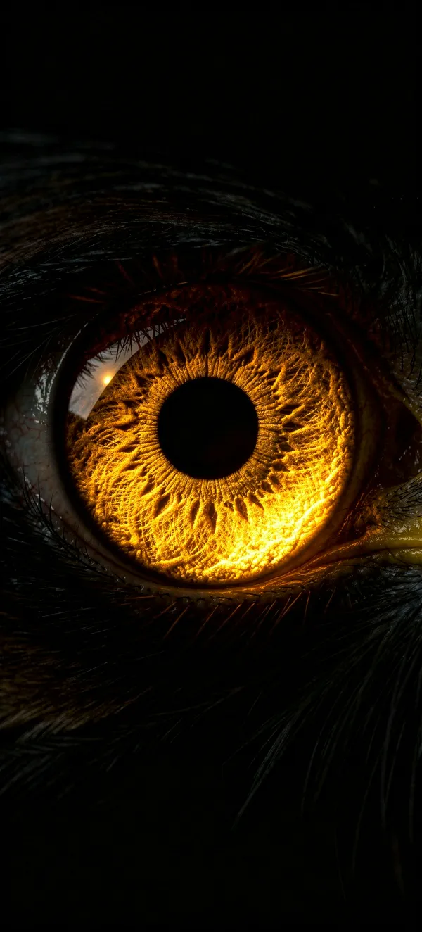 Glowing Raptor Eye