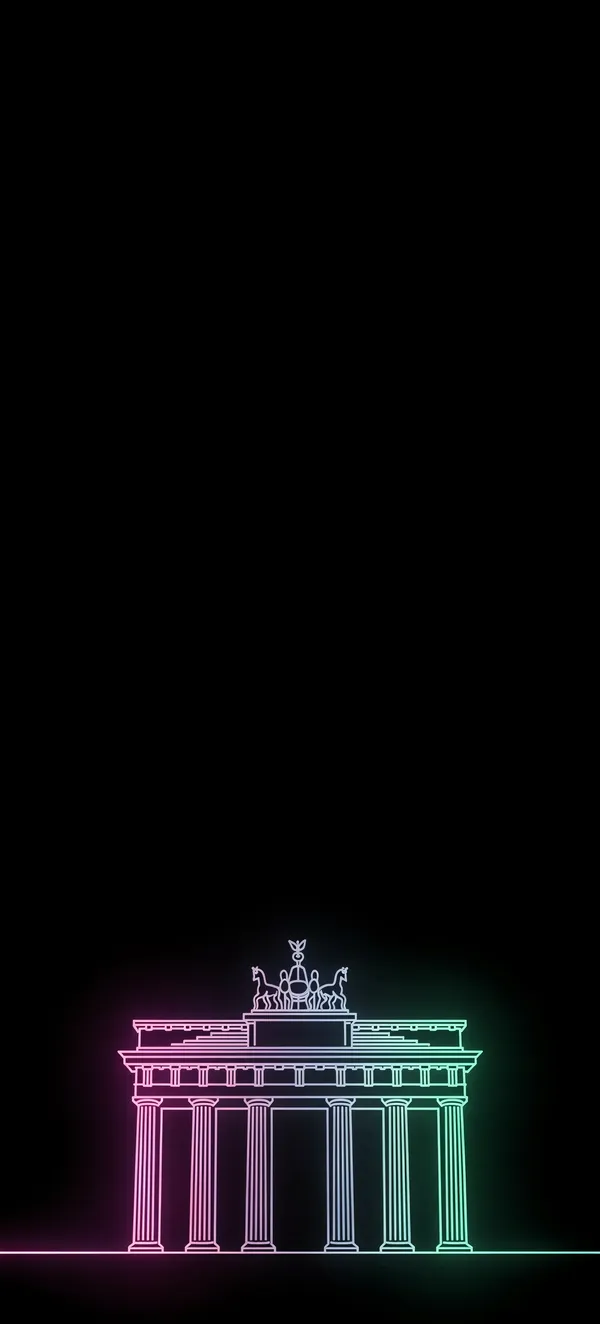 Festival of Lights Berlin 2026 AMOLED: Neon Brandenburg Gate