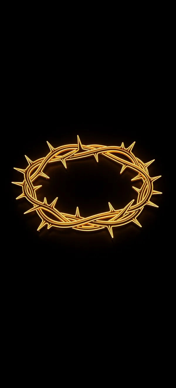 Neon Crown of Thorns