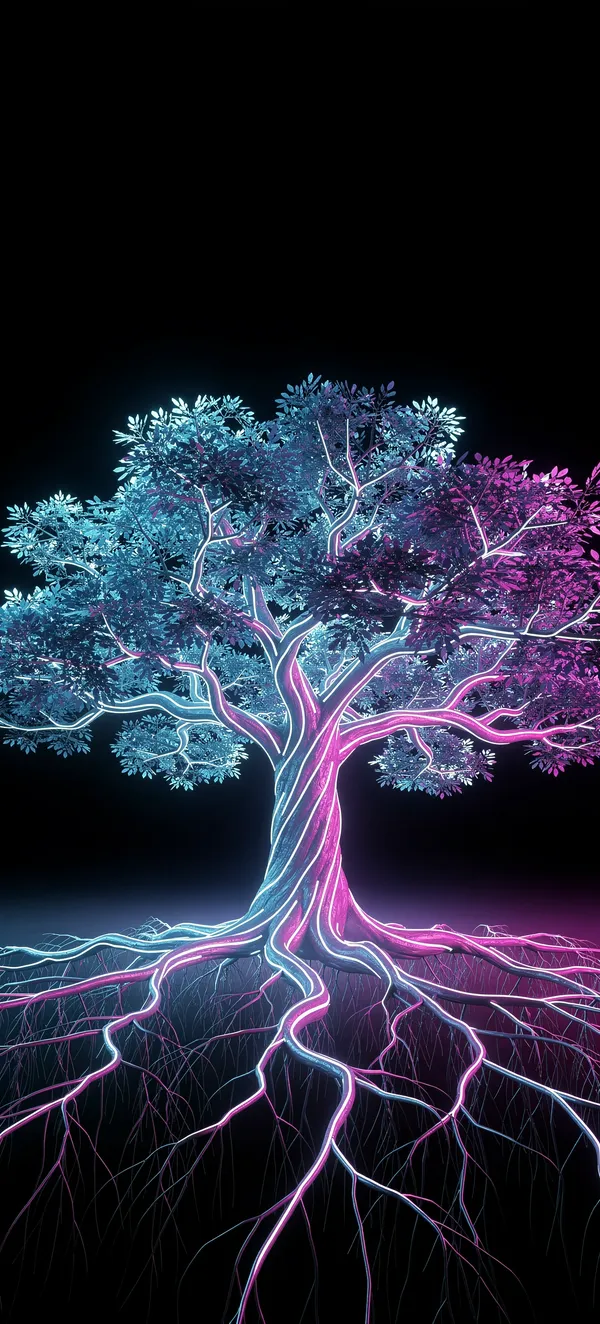 Neon Tree Roots AMOLED
