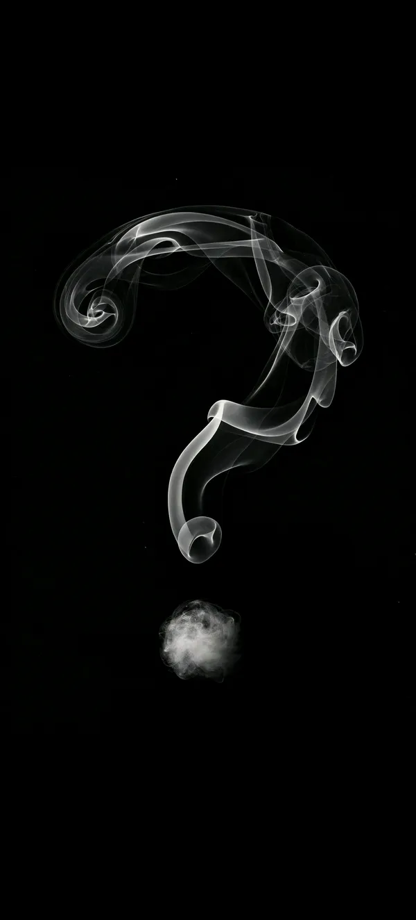 Existential Question Mark Smoke