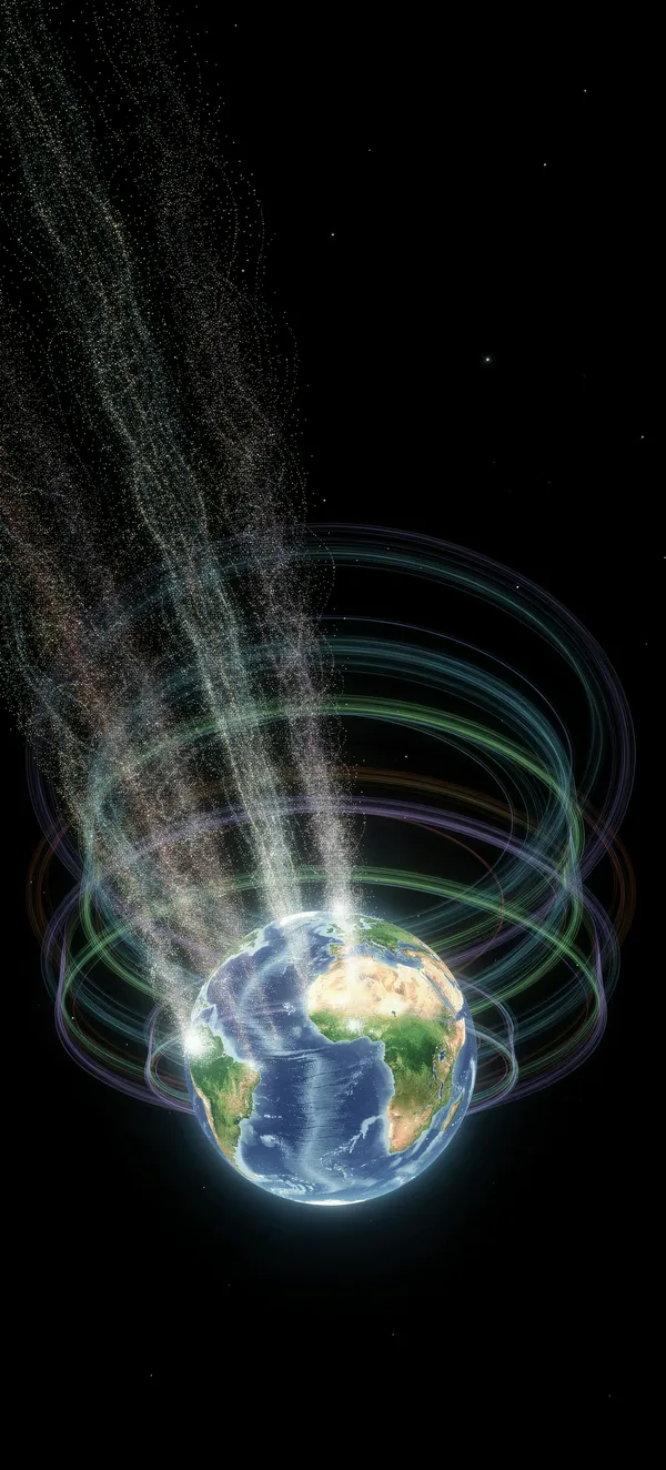 Solar Wind Magnetic Shield