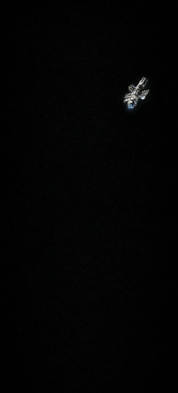 Starship in Void