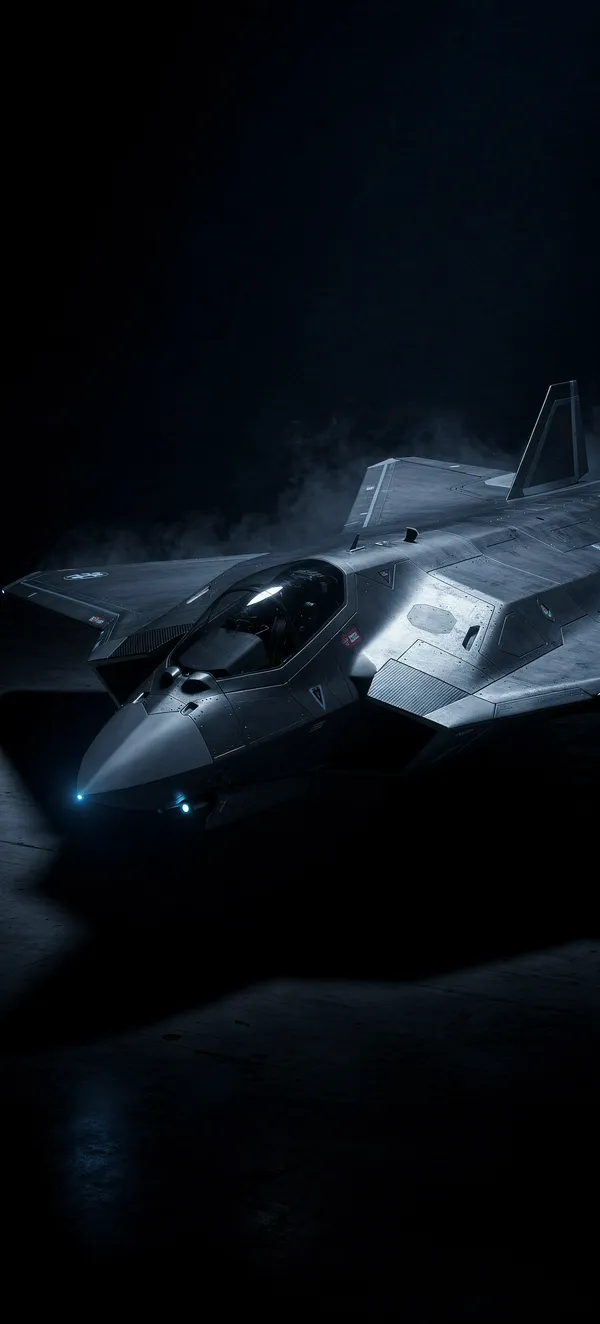 Stealth Jet AMOLED Wallpaper